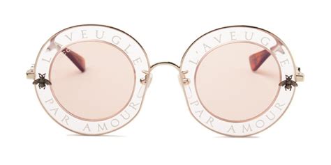 gucci glass avec pour amour|love is blind gucci.